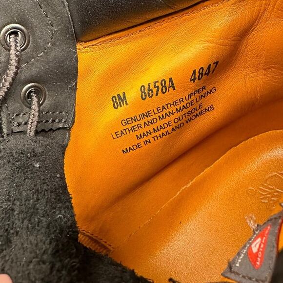 Timberland Women’s Waterproof Leather Ankle Boots Box Included Black Size 8M - Picture 6 of 9